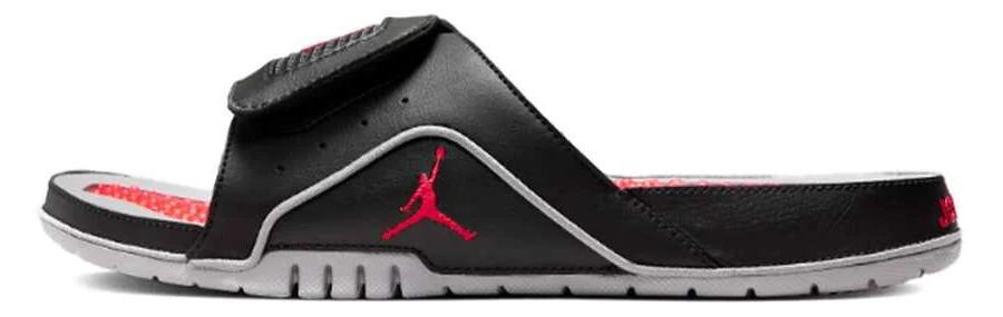 Nike Jordan Hydro 4 Retro "Black/Cement Grey/Fire Red"