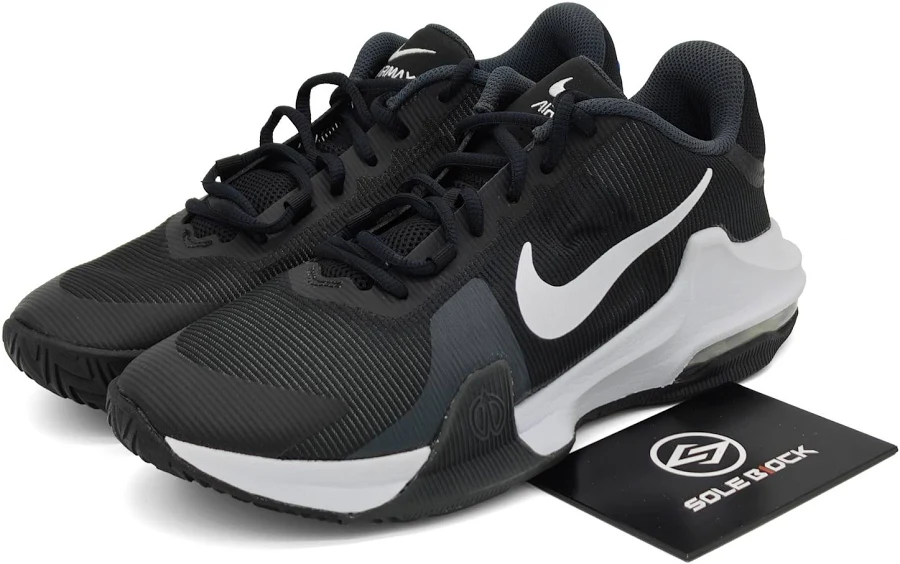Nike Air Max Impact 4 Black White Racer Blue 2022 - Dm1124-001