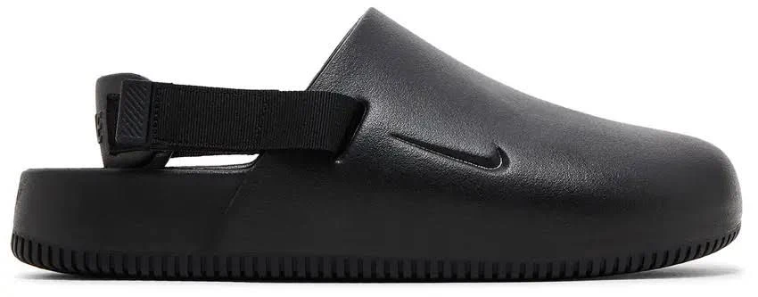 W Nike Calm Mule Na Triple Black Mules Fb2186-001 Women's 6