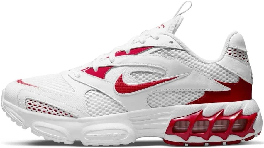 Nike Zoom Air Fire White University Red Running Sneakers Cw3876-101
