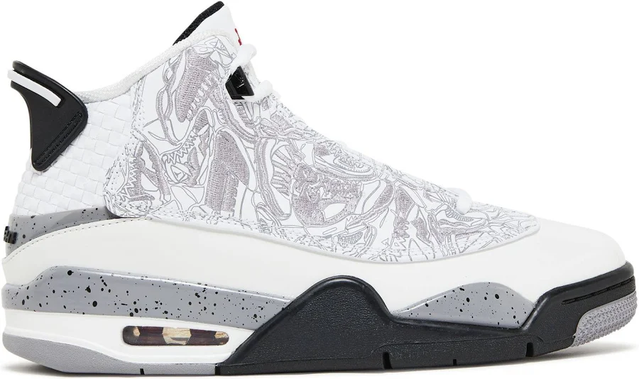 Air Jordan Dub Zero GS 'White Cement' | Kid's Size 5