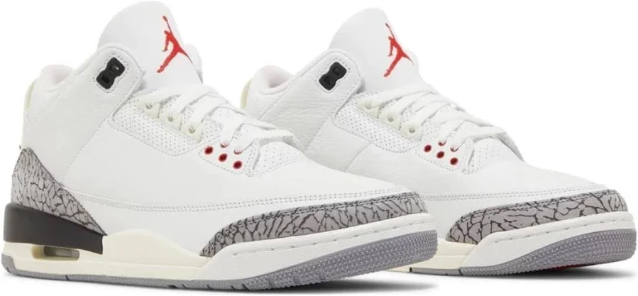 Nike Air Jordan 3 Retro Dn3707-100 Shoes Men's Size 18 White Cement