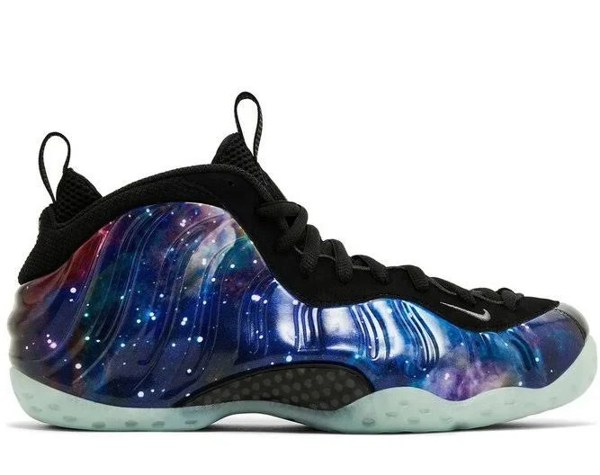 Nike Air Foamposite One Galaxy Lace-Up Sneakers - US9
