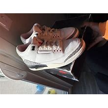 Retro 3 White Cement 3 " Reimagined"