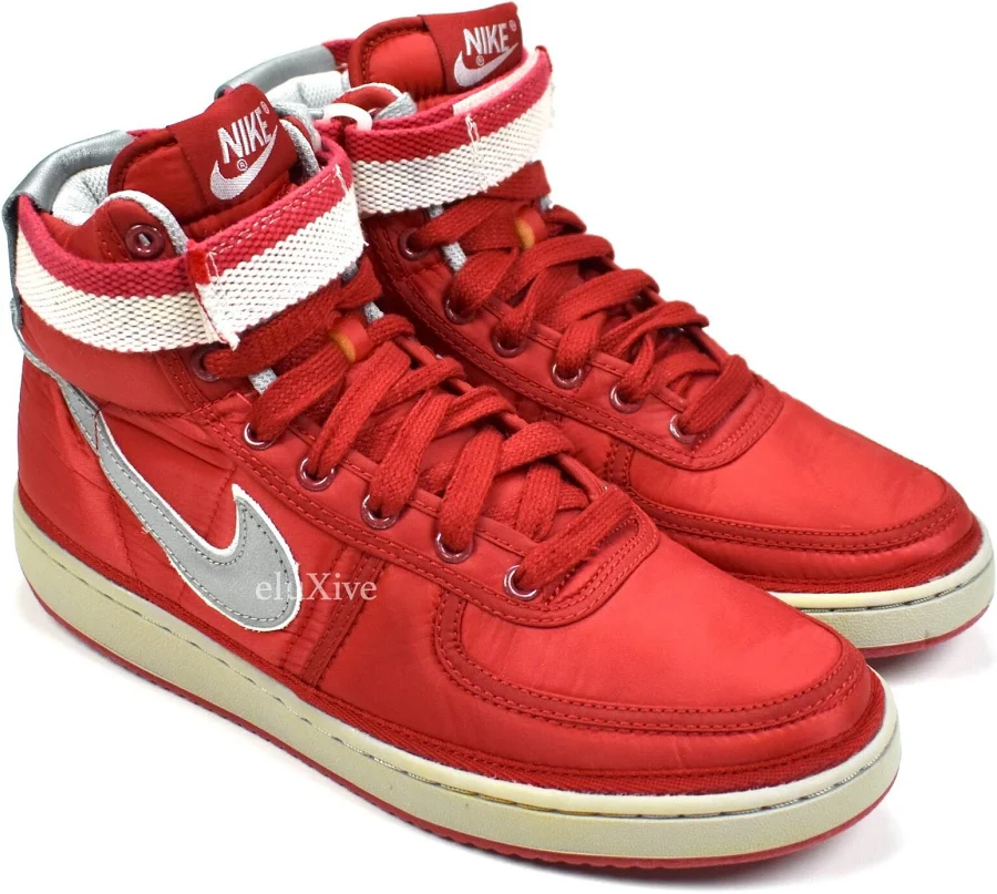 Nike Vandal High Supreme Vntg Vintage Pack Red Nylon Men's 9 2008