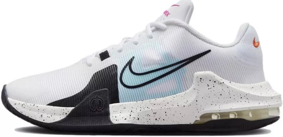 Nike Men's Air Max Impact 4 'white Copa Black Speckled' Shoes