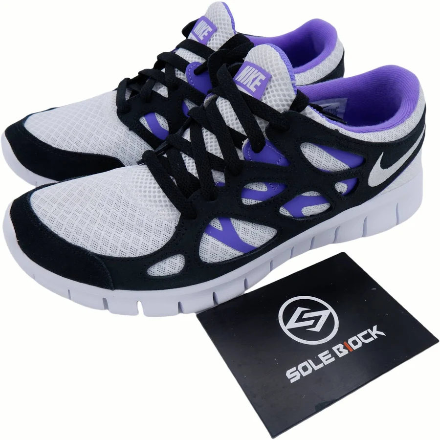Nike Free Run 2.0 Black Purple Men's 537732-103