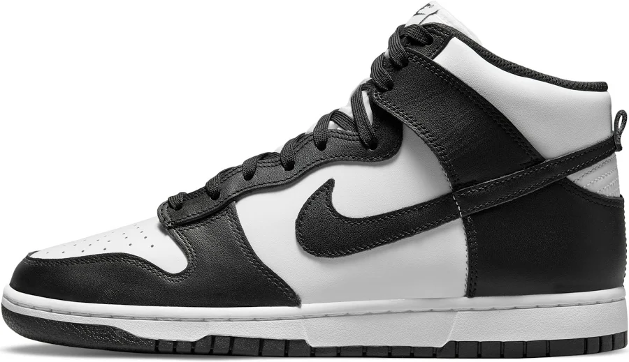 Nike Men DUNK HIGH RETRO 'PANDA' Sneakers 14 White/Black
