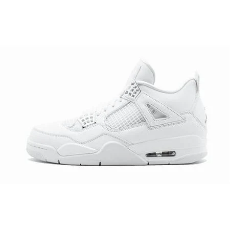 Jordan Mens Air Jordan 4 Retro Pure Money 308497 100 from Stadium Goods, Men's, Size: 10.5, White
