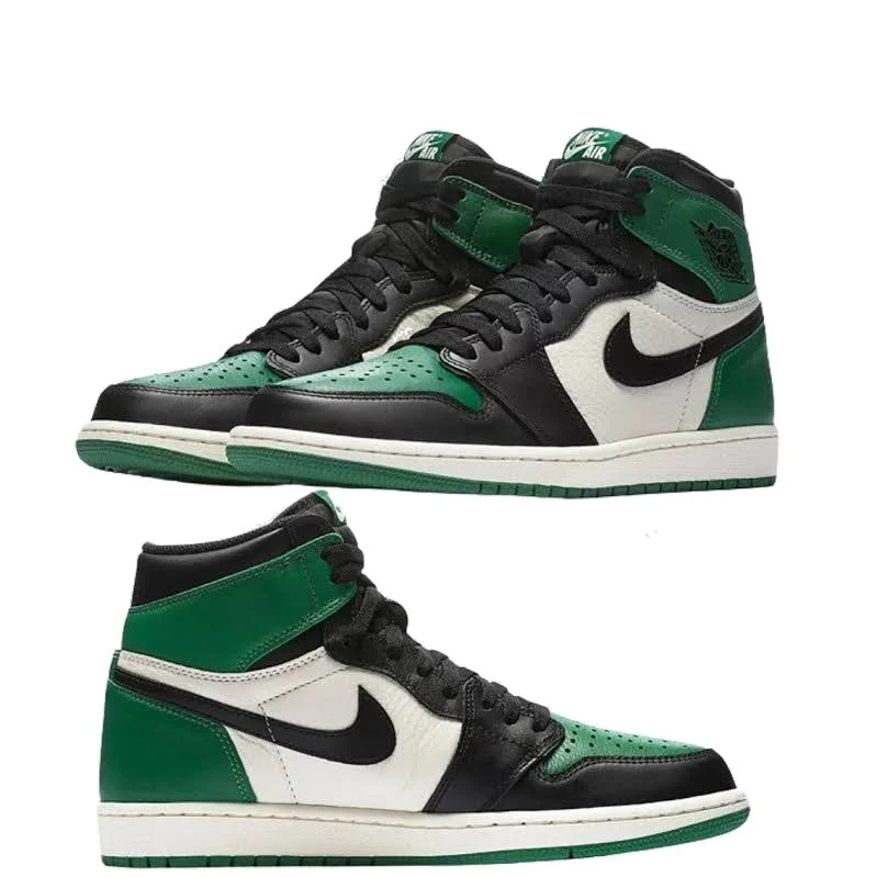 Nike Jordan 1 Retro High Pine Green 2018 555088-302 Men's Size