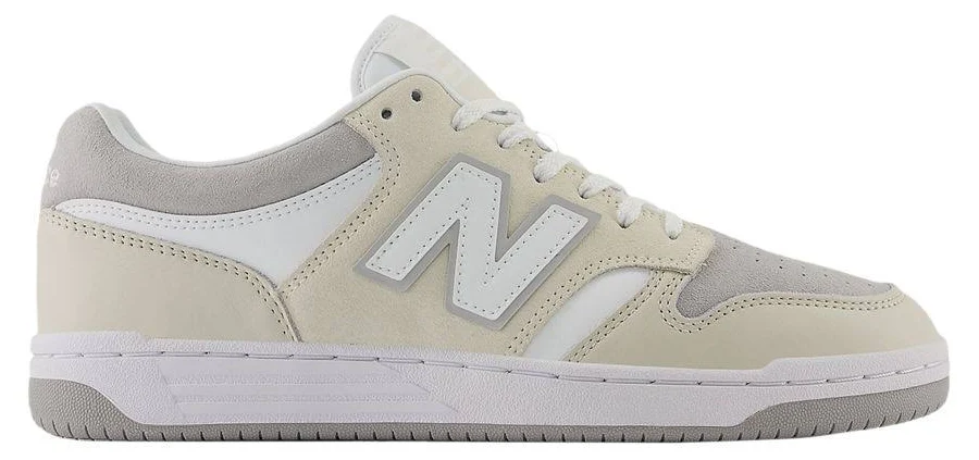 New Balance Men's 480 'Rain Cloud Linen' | Cream Casual Shoes | Size 4.5