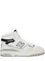 New Balance 650 High-top Lace-up Men Sneakers - White