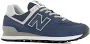 New Balance 574 Shoes, Men's - navy/white 13