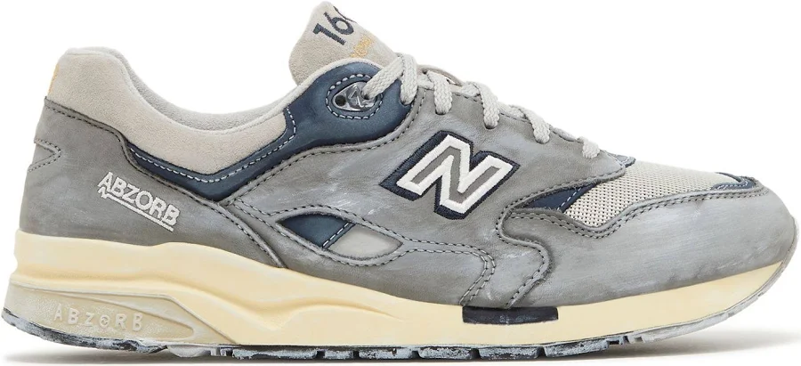New Balance 1600 Premium 'Vintage Grey Navy' | Men's Size 5.5