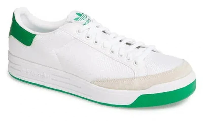 Adidas Rod Laver Vintage Sneaker In Runwht/runwht/fairwa