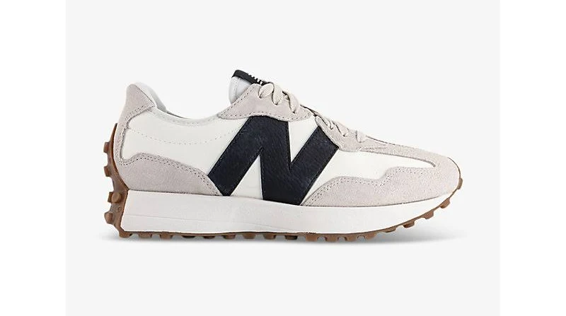 New Balance Womens 327 Logo-embroidered Low-top Trainers