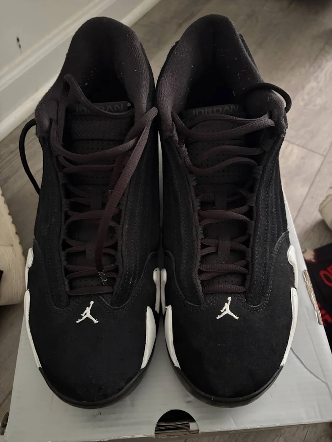 Air Jordan 14 Retro Men's Sneakers Black/white