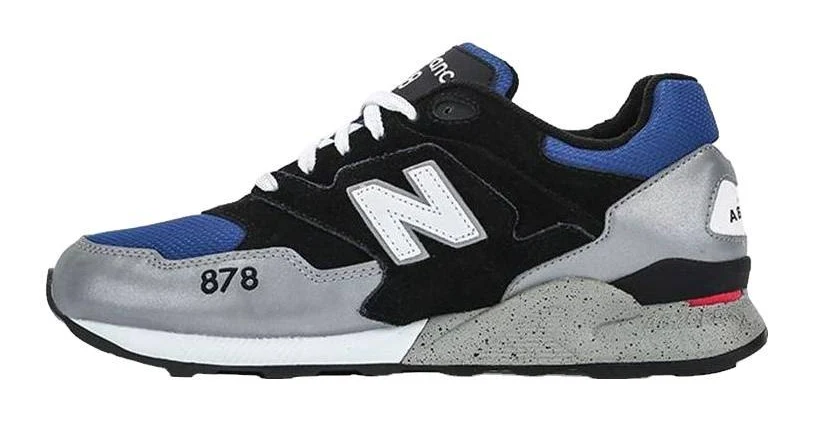 New Balance 878 Athletic Men Sneakers - Black/blue/gray