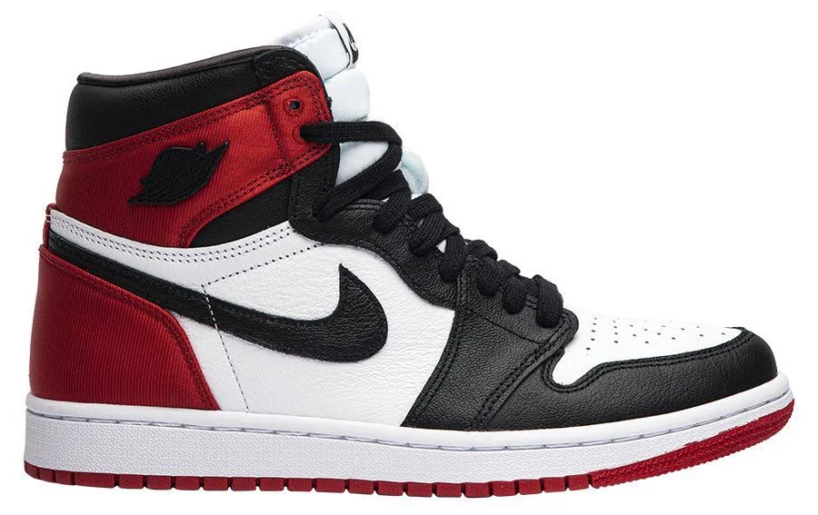 Air Jordan 1 Retro High OG Satin Black Toe (2019)