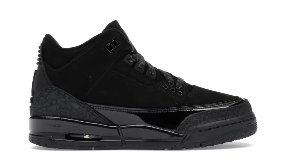 Jordan 3 Retro - Black Cat (GS) (2025) (DM0967-001)