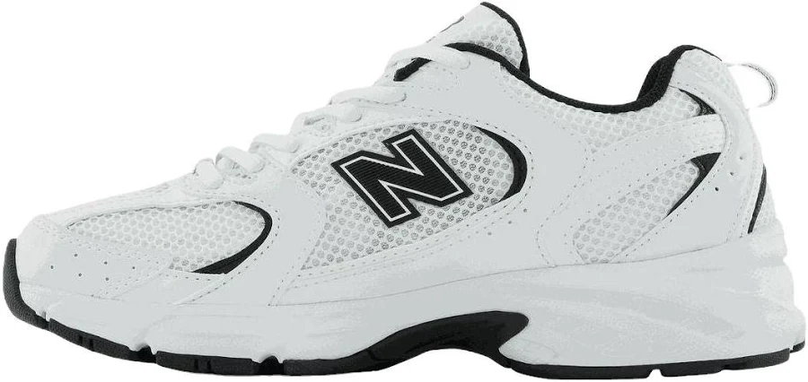 Unisex White/Black New Balance 530 Trainers