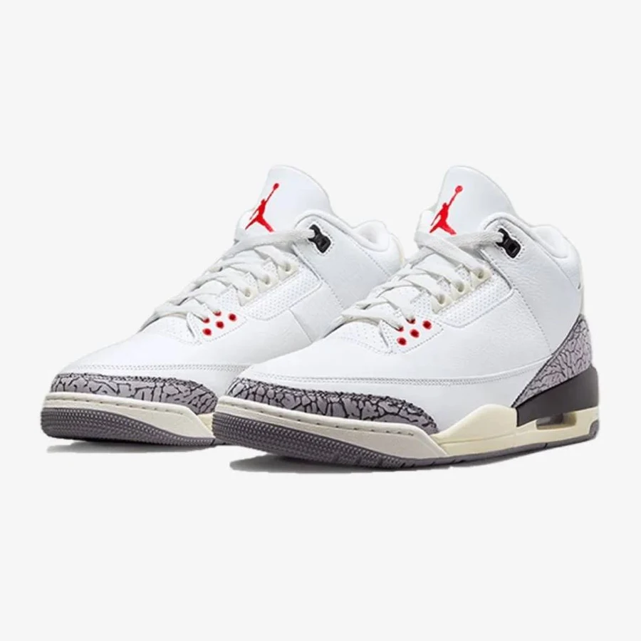 Nike Shoes | Jordan 3 Retro White Cement Reimagined | Color: White | Size: 18 | Fashionxlogic's Closet