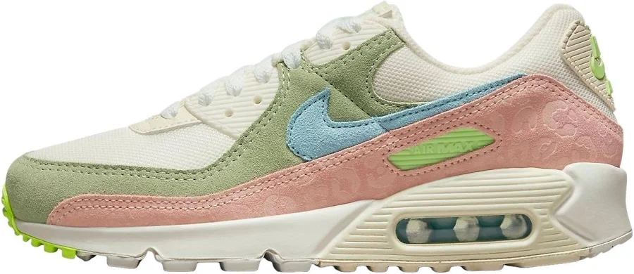 Nike Max 90 "easter Leopard" Women Sneakers - White/green