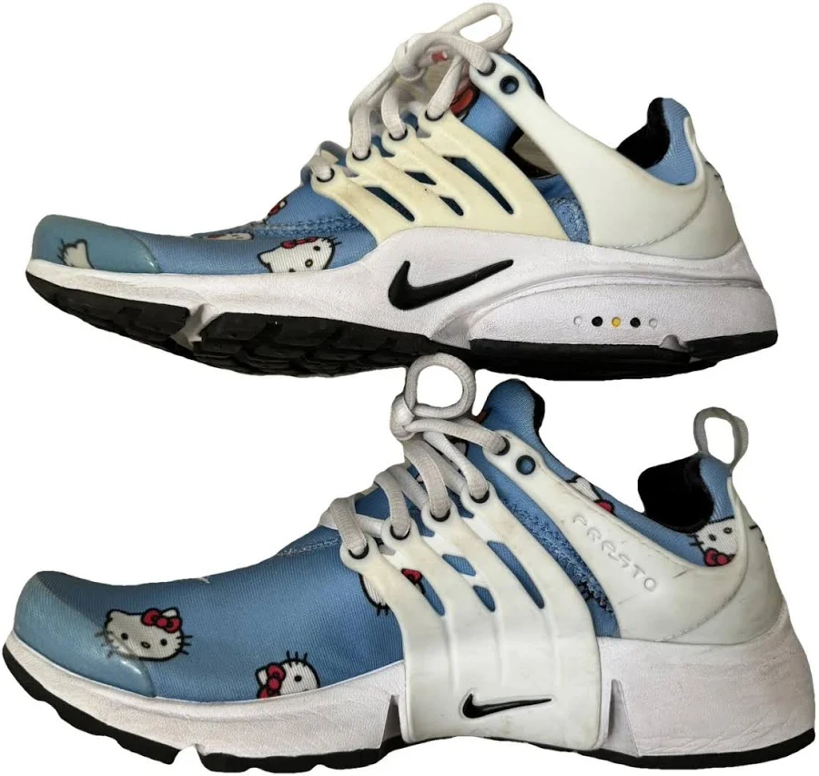 Nike Air Presto x Hello Kitty Trainers Blue/White Size 40.5 EU