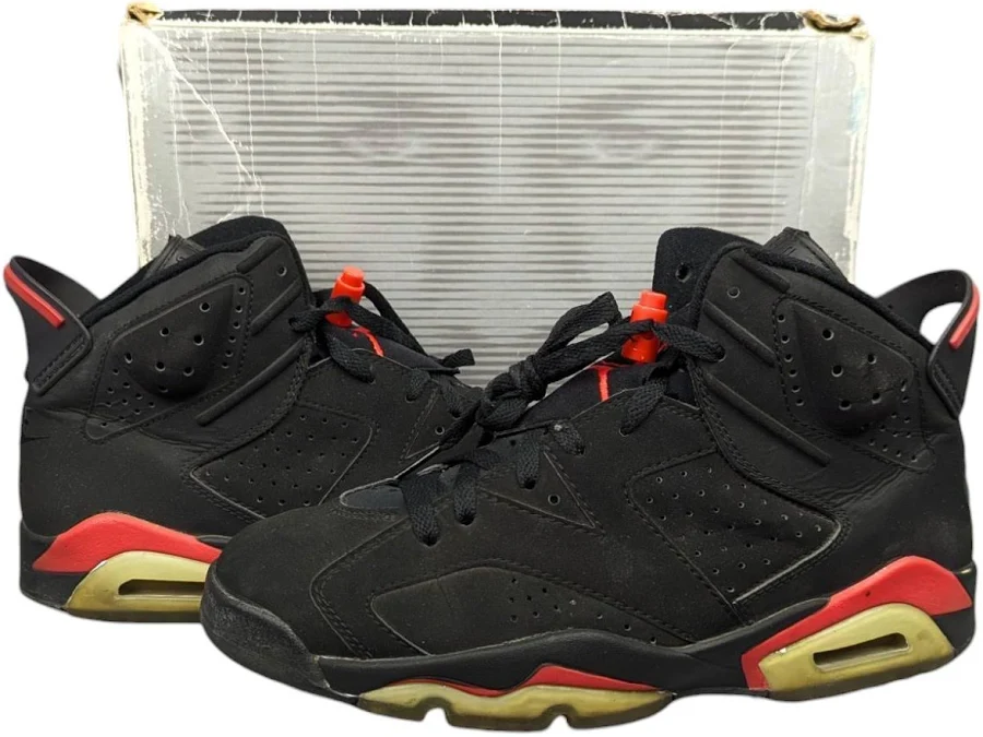 Air Jordan Retro 6 Infrared 2000 Size 9 "nike Air" With Original Box