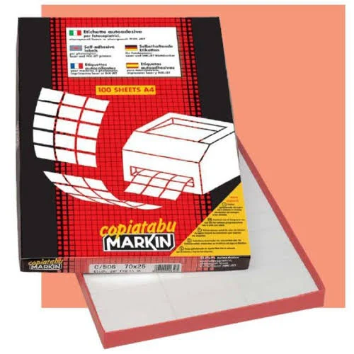 Markin 210C506 White Labels