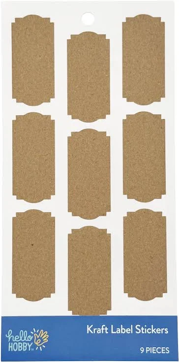 Hello Hobby Label Sticker Sheet