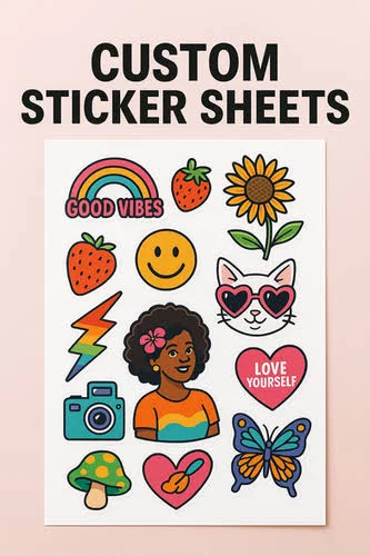 Custom Sticker Sheets