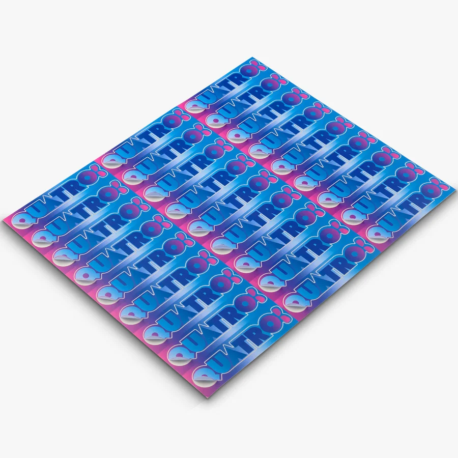 Single-Design Sticker Sheets