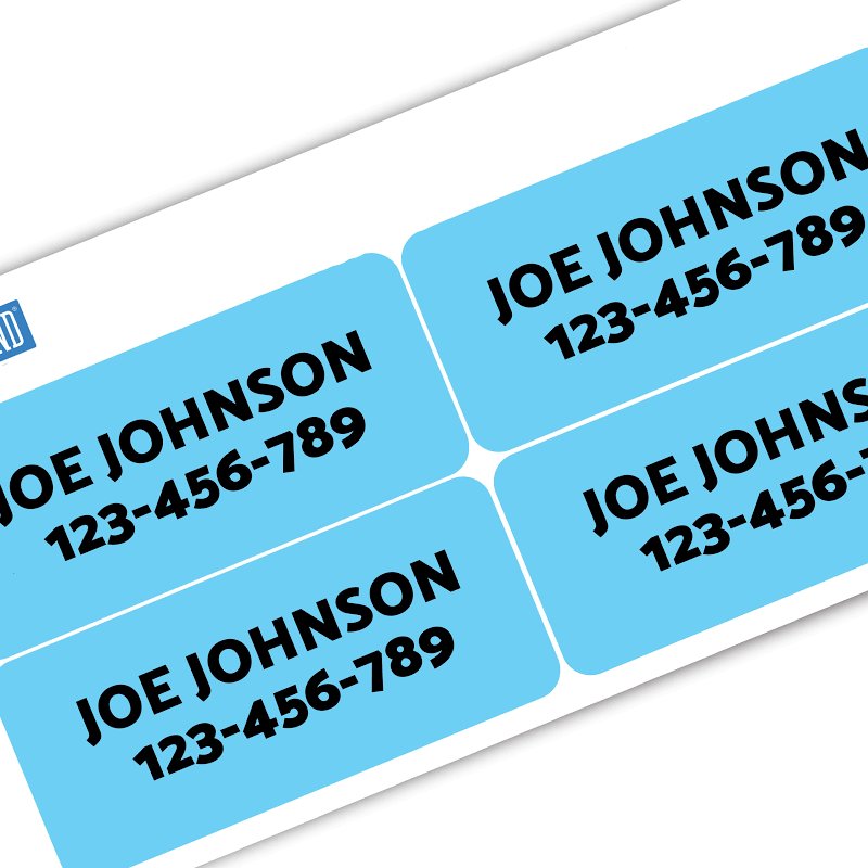 Large See 'em Labels - 24 Labels Count