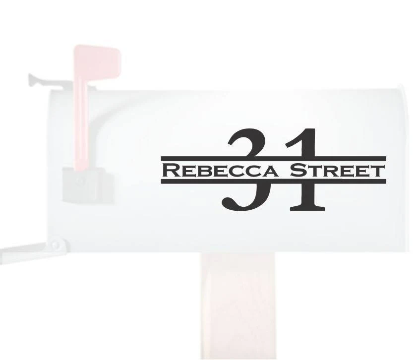 Mailbox Decal Sticker