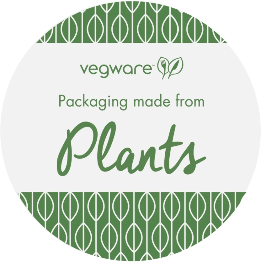 Vegware 1.7 in Round Compostable Sticker