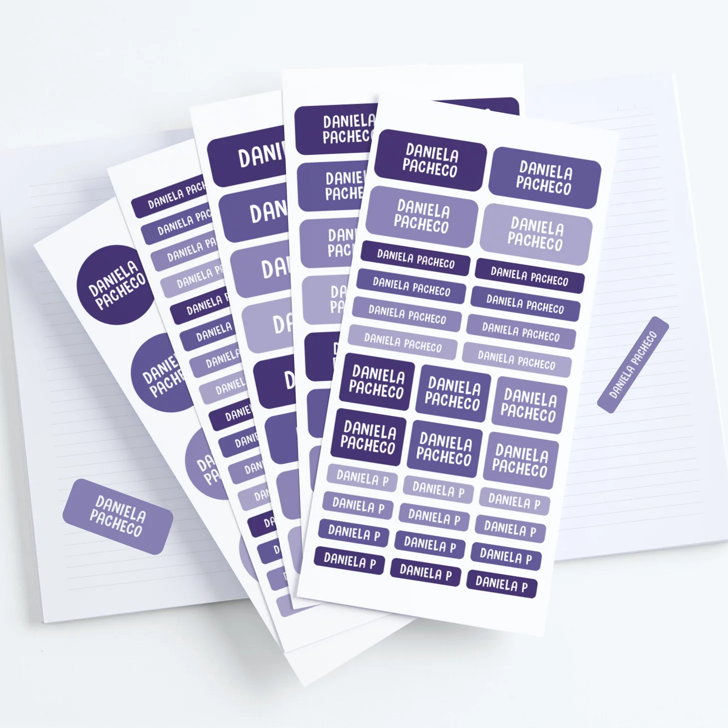 School Name Label Packs School Essentials Labels Pack