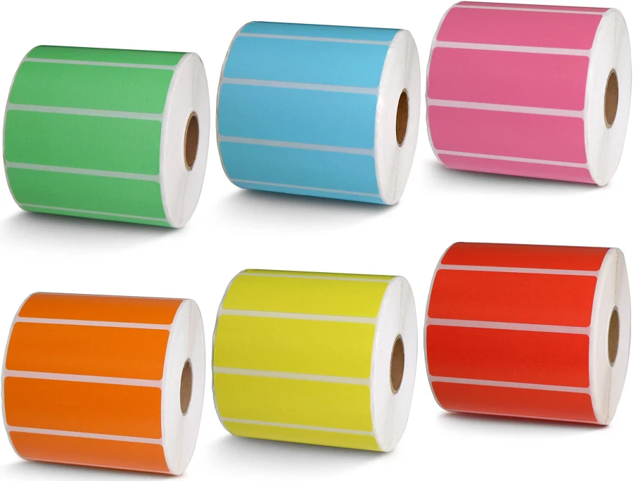 Zebra Color Self-stick Address Labels