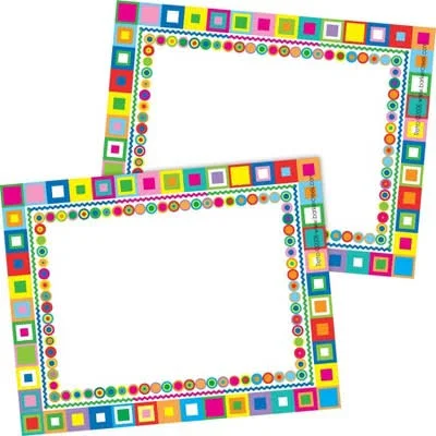 Barker Creek Retro Name Tags Self-Adhesive Labels