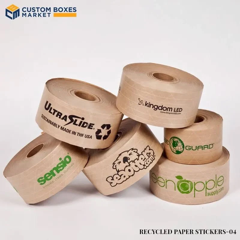 Custom Recycled Paper Stickers