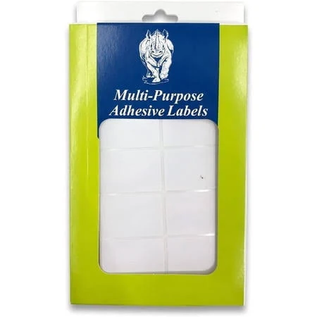 510 All Purpose Self Adhesive Plain Rectangular White Labels
