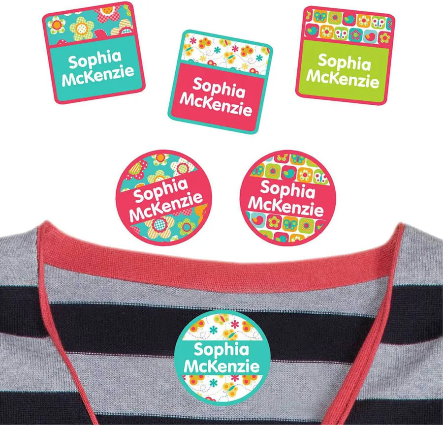 All Things Spring Name Labels