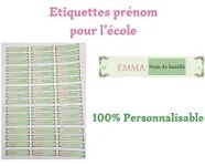 Name stickers for school, home..., Labels to mark things, stickers, 100% customi