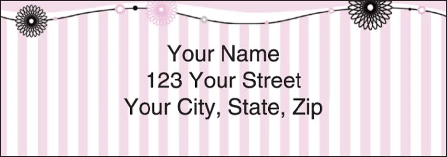 Pretty in Pink Labels