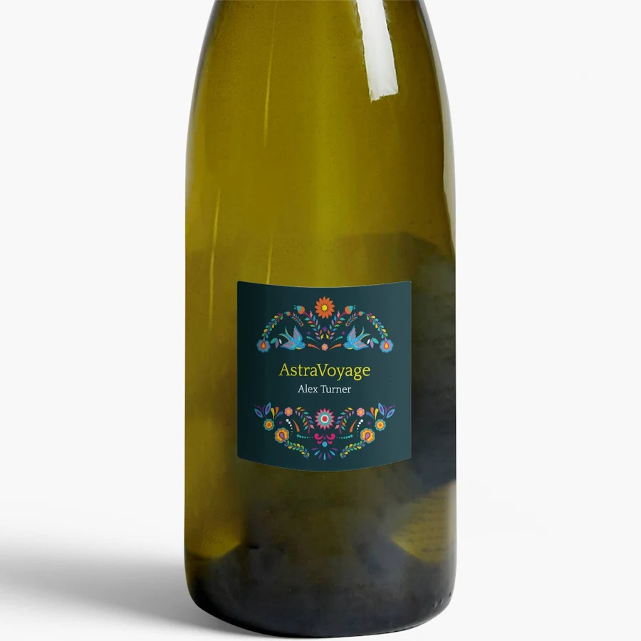 Custom Wine Labels | 50 qty | 2” x 2” | VistaPrint
