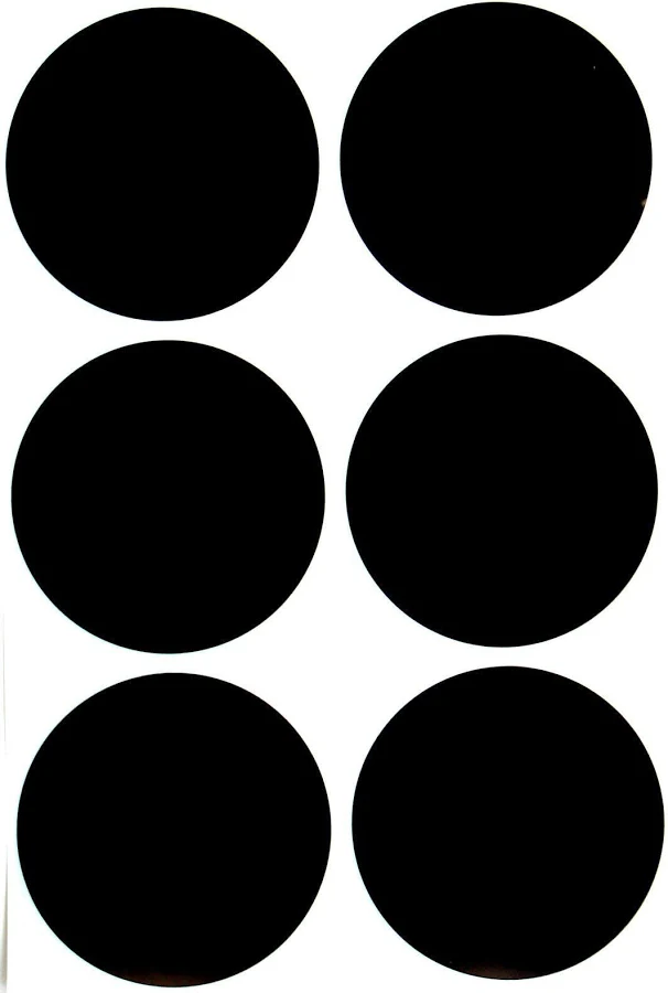 Royal Green Round 2" Color Coding Dot Labels