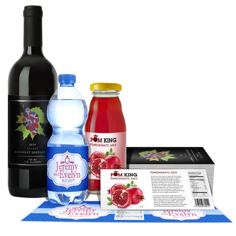 100 pcs Custom Printed Labels - Sticker Label Printing