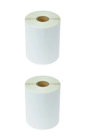 Greencycle Roll Large White Shipping Address Postage Label Compatible for Dymo 1744907 4'' X 6'' LabelWriter 4XL