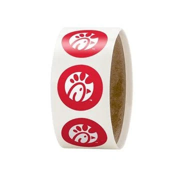 Sample - Custom 1" Circle Roll Labels