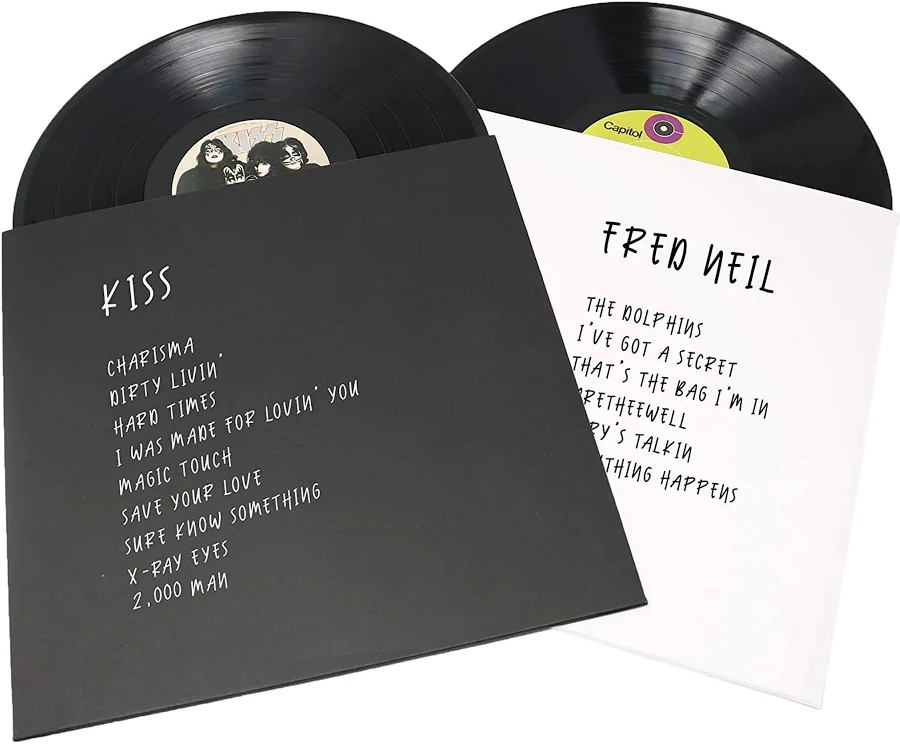 Big Fudge Blank Album Jackets